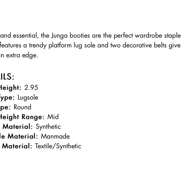 Nine West Mid Ankle Black Lug  Chunky Silver Stud Biker Moto Boots 9.5 - Picture 6 of 6